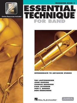 Essential Technique for Band with EEi - Intermediate to Advanced Studies - Trombone (Book/Online Audio)