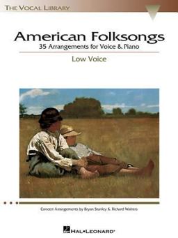 American Folksongs The Vocal Library Low Voice  9780634047626 Front Cover