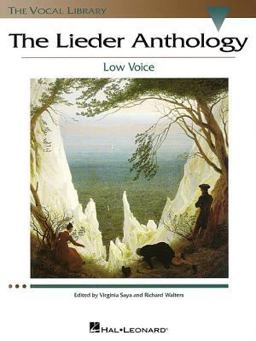 Lieder Anthology The Vocal Library Low Voice  9780634060304 Front Cover