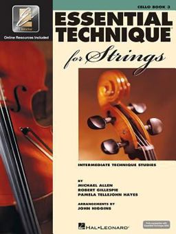 Essential Technique for Strings with EEi - Cello (Book/Online Audio)  9780634069314 Front Cover