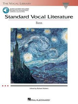 Standard Vocal Literature - an Introduction to Repertoire for Bass Book/Online Audio  9780634078774 Front Cover