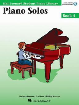 Piano Solos Book 4 - Book with Online Audio