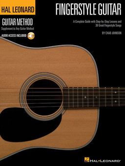 Fingerstyle Guitar Method Book/Online Audio  9780634099953 Front Cover