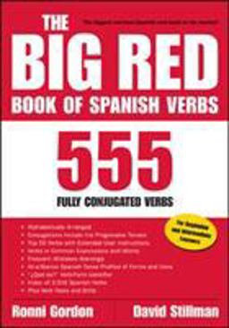 Big Red Book of Spanish Verbs 555 Fully Conjugated Verbs  9780658014871 Front Cover