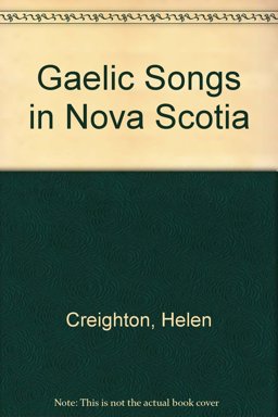 Gaelic Songs in Nova Scotia
