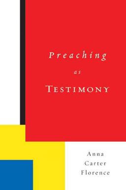 Preaching as Testimony  9780664223908 Front Cover