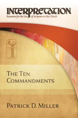 Ten Commandments  9780664230555 Front Cover