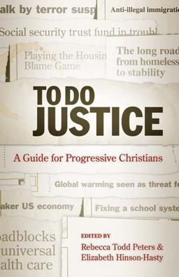 To Do Justice A Guide for Progressive Christians  9780664232825 Front Cover