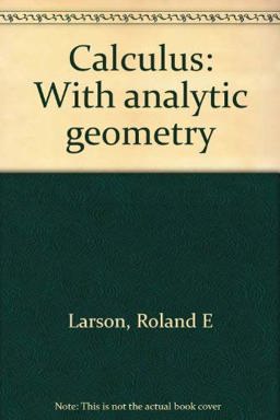 Calculus with Analytic Geometry