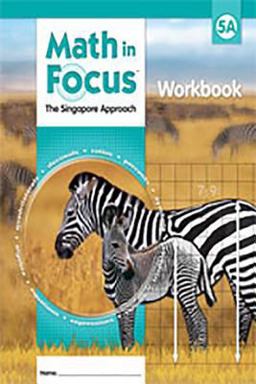 Math in Focus: Singapore Math Student Workbook Grade 5 Book A  9780669013931 Front Cover