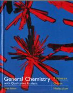 General Chemistry with Qualitative Analysis 10th 9780669354829 Front Cover