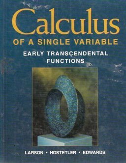 Calculus of a Single Variable
