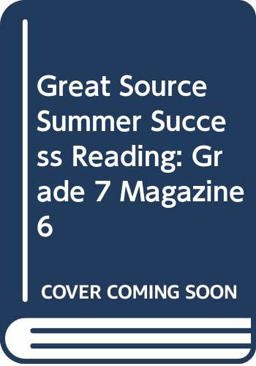 Great Source Summer Success Reading