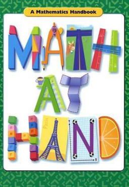 Math at Hand A Mathematics Handbook 2nd 9780669508178 Front Cover