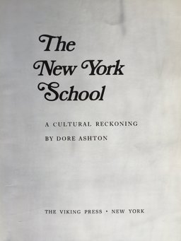 The New York School