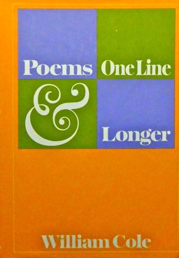 Poems, One Line and Longer