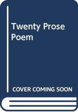 Twenty Prose Poems