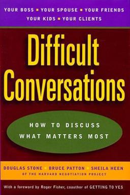 Difficult Conversations