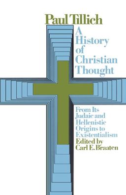 History of Christian Thought  9780671214265 Front Cover