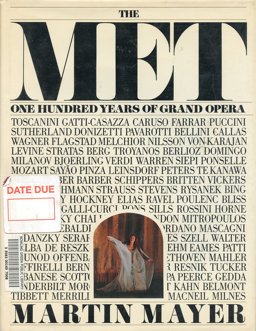 Met One Hundred Years of Grand Opera  9780671470876 Front Cover