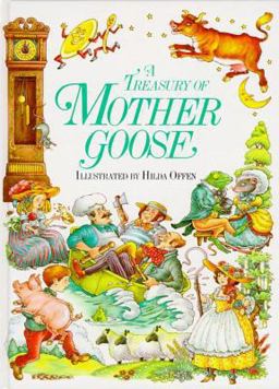 Treasury of Mother Goose Rhymes  9780671501181 Front Cover