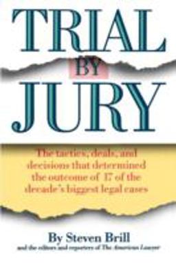 Trial by Jury  9780671671334 Front Cover