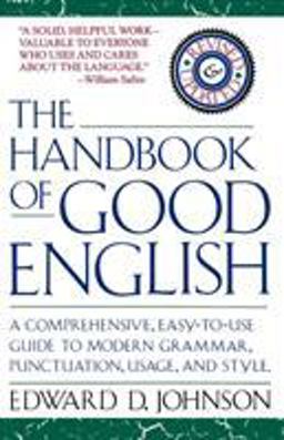 Handbook of Good English  9780671707972 Front Cover