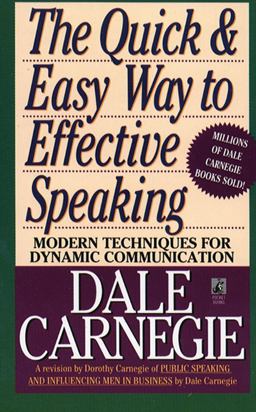 Quick and Easy Way to Effective Speaking  9780671724009 Front Cover