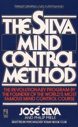 Silva Mind Control Method  9780671739898 Front Cover
