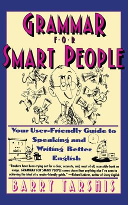 Grammar for Smart People  9780671750442 Front Cover