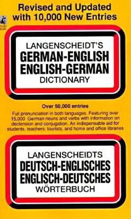 German/English Dictionary  9780671864194 Front Cover