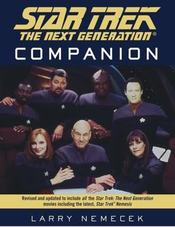 Star Trek the Next Generation Companion 2nd 9780671883409 Front Cover