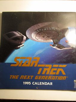 Calendar 1995 (star trek next Generation )