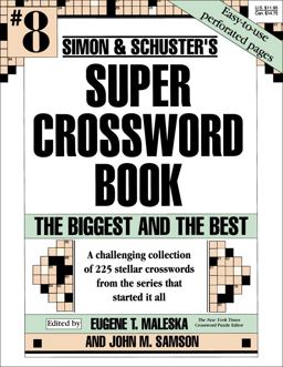 Simon and Schuster Super Crossword Puzzle Book #8