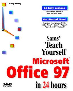 Teach Yourself Microsoft Office 97 in 24 Hours  9780672310096 Front Cover