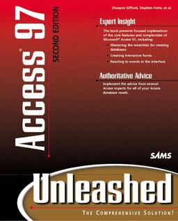 Access 97 Unleashed 2nd 9780672312717 Front Cover