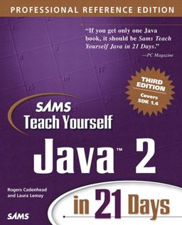 Sams Teach Yourself Java 2 in 21 Days 3rd 9780672324550 Front Cover