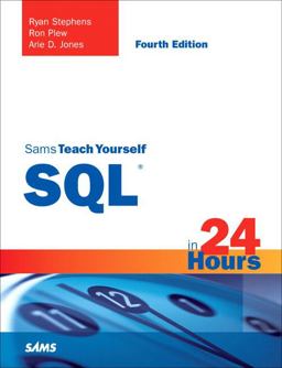 Sams Teach Yourself SQL in 24 Hours 4th 9780672330186 Front Cover