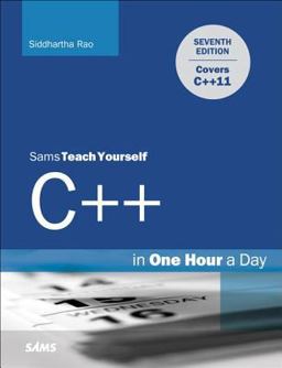 Sams Teach Yourself C++ in One Hour a Day 7th 9780672335679 Front Cover