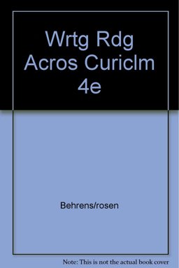 Writing and Reading Across the Curriculum