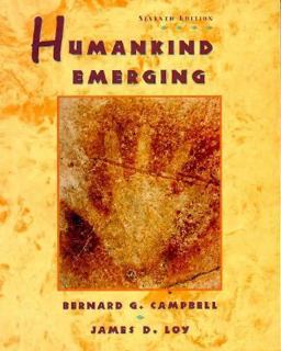 Humankind Emerging 7th 1996 9780673523648 Front Cover