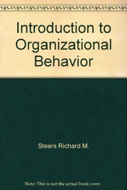 Introduction to Organizational Behavior