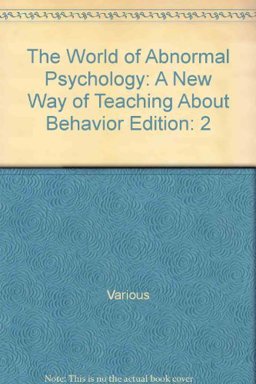 The World of Abnormal Psychology