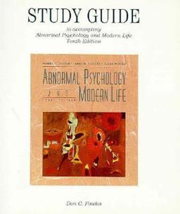 Abnormal Psychology and Modern Life