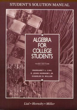 Algebra for College Students