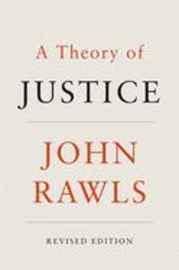 Theory of Justice Revised Edition 2nd 9780674000780 Front Cover