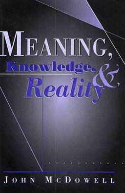 Meaning, Knowledge, and Reality  9780674007123 Front Cover