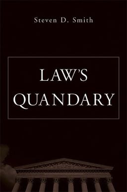 Law's Quandary  9780674025738 Front Cover