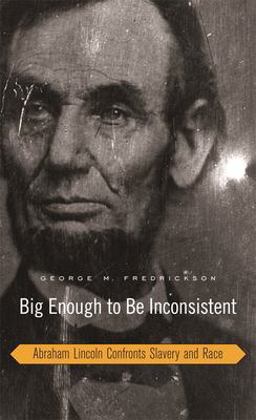 Big Enough to Be Inconsistent Abraham Lincoln Confronts Slavery and Race  9780674027749 Front Cover