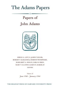 Papers of John Adams, Volume 15